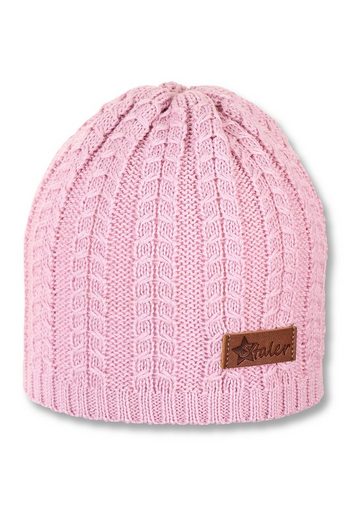 STERNTALER® Strickmütze Strickmütze (1-St., Wintermütze Strick Zopfmuster ideal für kalte Tage) Mütze mit Merinowollanteil und kleinem Zopfmuster mehr Fabrik Onlineshop