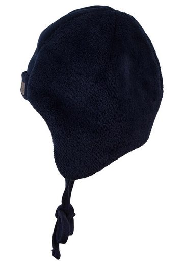 STERNTALER® Schlupfmütze Mütze (1-St., Wintermütze mit Bärchen Motiv, Bindeband und Ohrenschutz) Baby Beanie Mütze aus weichem Teddyflausch unifarben mehr Tägliche Deals