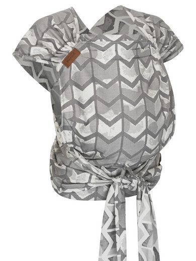 HOPPEDIZ Babytrage Hop-Tye Advanced ab Geburt (2,5 - 20 kg) - Halfbuckle mit Tuchträger mehr Vatertagsangebot