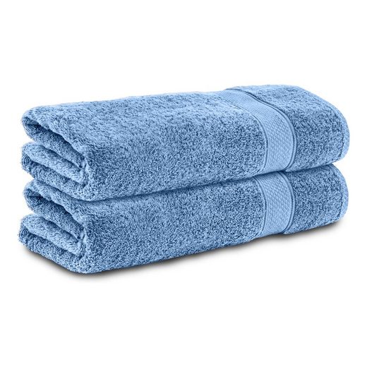 KOMFORTEC Badetücher 100% Baumwolle, 470 g/m² Frottee (2-St), Handtücher 70x140 cm Set, Weich mehr Letzte 2 Tage
