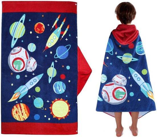 HYTIREBY Strandtücher Kinder Strandtuch Badetuch mit Kapuze Jungen Mädchen mehr Bis zu 65% Rabatt