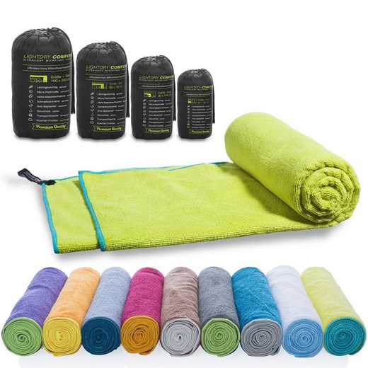 LIGHTDRY Reisehandtuch Backpack Mikrofaser Sporthandtuch Sport, Strand & Badehandtuch mehr Meist gekauft