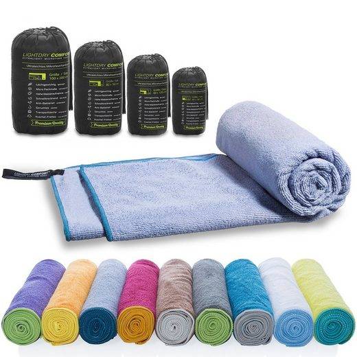 LIGHTDRY Reisehandtuch Backpack Mikrofaser Sporthandtuch Sport, Strand & Badehandtuch mehr Meist gekauft