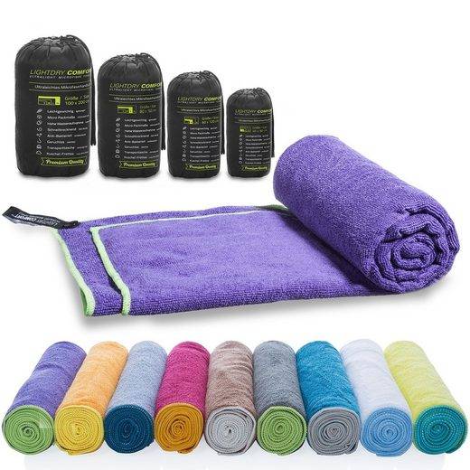 LIGHTDRY Reisehandtuch Backpack Mikrofaser Sporthandtuch Sport, Strand & Badehandtuch mehr Meist gekauft