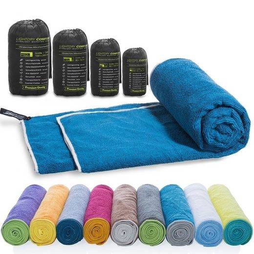 LIGHTDRY Reisehandtuch Backpack Mikrofaser Sporthandtuch Sport, Strand & Badehandtuch mehr Meist gekauft
