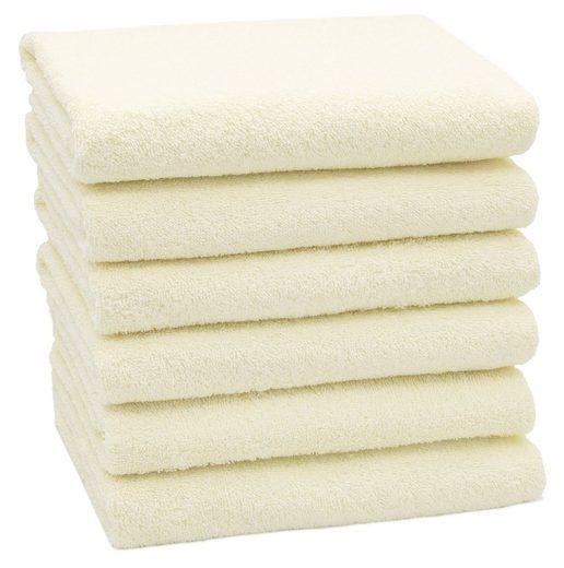 ZOLLNER Handtücher Walkfrottier (6-St), 50 x 100 cm, 100% Baumwolle, vom Hotelwäschespezialisten mehr Großer Ausverkauf