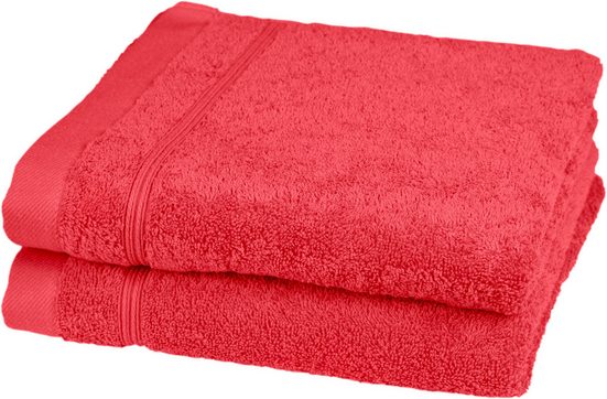 ROSS Handtücher Rubin Frottier (Packung, 2-St), 100% Baumwolle mehr Cyber Monday