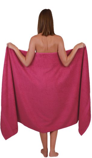 BETZ Badetuch Palermo groß XXL Größe 100 x 200 cm Saunatuch 100% Baumwolle (1 Stück, 1-St) mehr Online Outlet