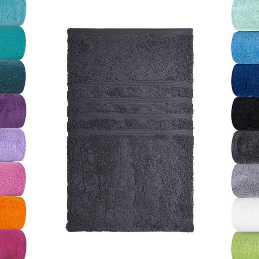 LAVEA Badetuch Bali 100x150cm aus 100% Bio-Baumwolle, einzigartig weiches Badetuch mit 500 g/m² (1-St), hochwertiges und nachhaltiges Premium Strandtuch – saugstarke Faser mehr Blitzangebot
