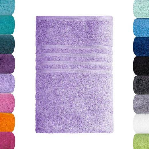 LAVEA Badetuch Bali 100x150cm aus 100% Bio-Baumwolle, einzigartig weiches Badetuch mit 500 g/m² (1-St), hochwertiges und nachhaltiges Premium Strandtuch – saugstarke Faser mehr Bestseller
