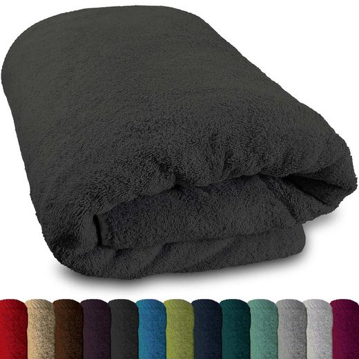 LANUDO Badetücher Lanudo® Saunahandtuch "Maxi Line" 100x200 cm div. Farben 100% Baumwolle (1-St) mehr Online Shopping