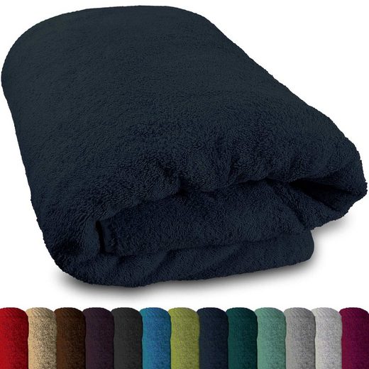 LANUDO Badetücher Lanudo® Saunahandtuch "Maxi Line" 100x200 cm div. Farben 100% Baumwolle (1-St) mehr Online Shopping