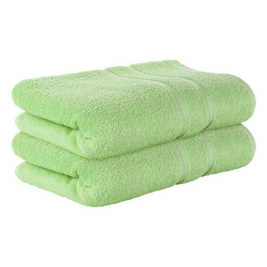 STICKANDSHINE Badetuch 2er Set Premium Frottee Badetuch 100x150 cm in 500g/m² aus 100% Baumwolle (2 Stück Pack) Badetücher 100 x 150 100% Baumwolle 500GSM Frottee mehr Begrenztes Angebot