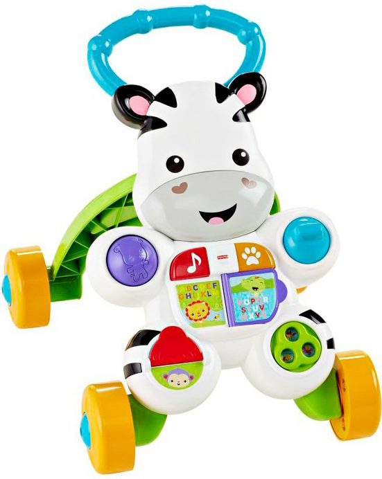 FISHER-PRICE® Lauflernhilfe Lern mit mir Zebra Lauflernwagen mehr Limitierter Zeitrabatt