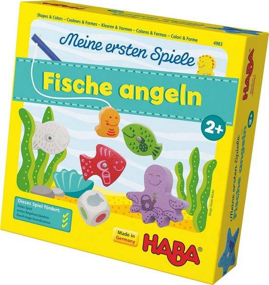 HABA Spiel Meine ersten Spiele - Fische angeln Made in Germany mehr Fabrik Onlineshop