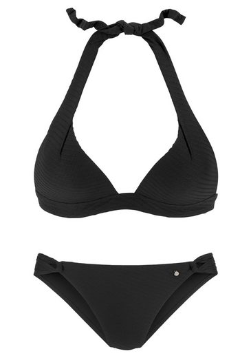 S.OLIVER Triangel-Bikini Cho mit Zierknoten mehr Super Rabatt
