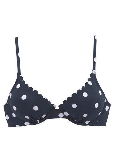 LASCANA Bügel-Bikini-Top Jada mit leichter Wattierung und Muschelkante mehr Versandkostenfrei