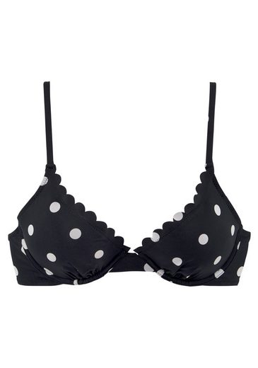 LASCANA Bügel-Bikini-Top Jada mit leichter Wattierung und Muschelkante mehr Versandkostenfrei