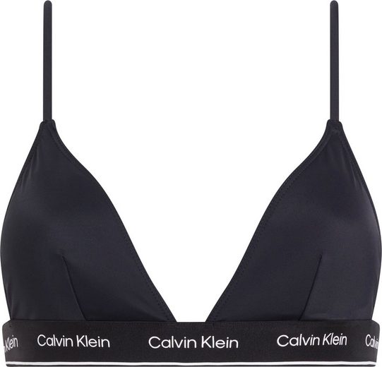 CALVIN KLEIN SWIMWEAR Triangel-Bikini-Top TRIANGLE-RP mit Logoschriftzügen auf dem Unterband mehr Neueste Mode