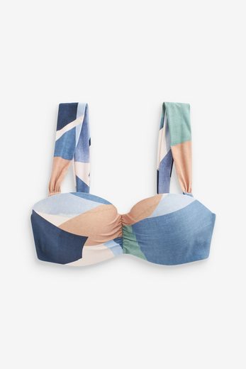 NEXT Bandeau-Bikini-Top Figurformendes, wattiertes Bandeau-Bikinitop 1-St mehr Riesige Rabatte