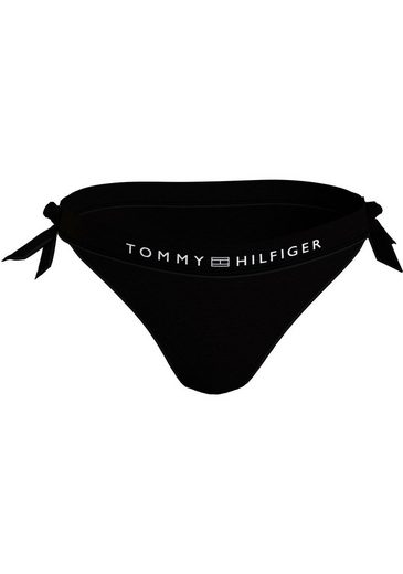 TOMMY HILFIGER SWIMWEAR Bikini-Hose SIDE TIE BIKINI mit Logoschriftzug mehr Kostenloser Versand