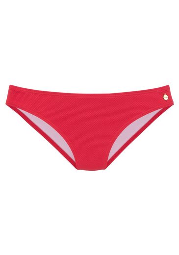 LASCANA Bikini-Hose Cana unifarben aus Strukturware mehr Günstig kaufen