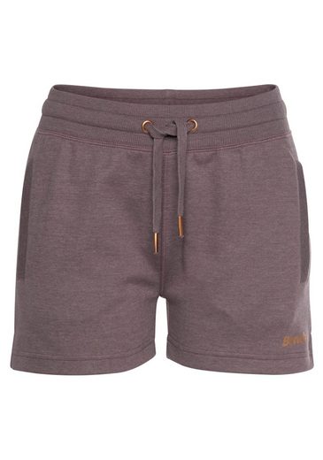 BENCH. LOUNGEWEAR Relaxshorts -Kurze Sweathose mit kurzen Seitenschlitzen und seitliche Taschen, Loungeanzug mehr Sonderangebot der Fabrik