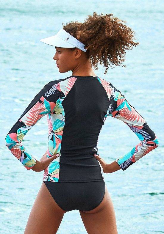 LASCANA ACTIVE Bade-Shirt Layne mit langen Ärmeln ideal geeignet für SUP mehr zollfrei
