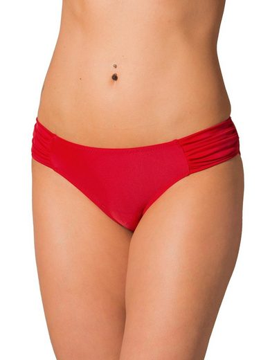 AQUARTI Bikini-Hose Aquarti Damen Bikinihose mit seitlichen Raffungen mehr Kauf eins, bekomm eins gratis