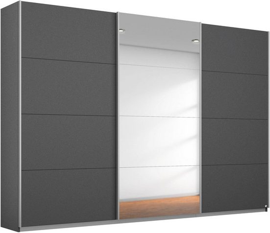 RAUCH Schwebetürenschrank Kleiderschrank Schrank Garderobe CORTONA inkl. Inneneinteilung 2 Stoffboxen und zusätzlichen Einlegeböden MADE IN GERMANY mehr Nur noch ein Tag übrig