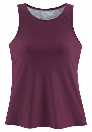 LASCANA Bade-Shirt mit Unterbrustgummi mehr Verkauf
