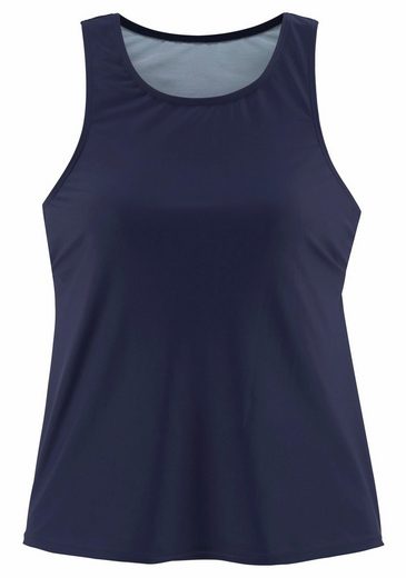 LASCANA Bade-Shirt mit Unterbrustgummi mehr Verkauf