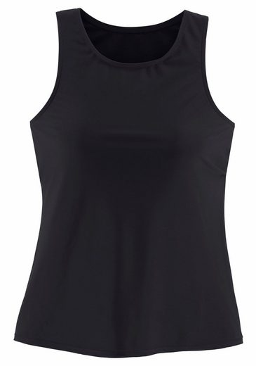 LASCANA Bade-Shirt mit Unterbrustgummi mehr Verkauf