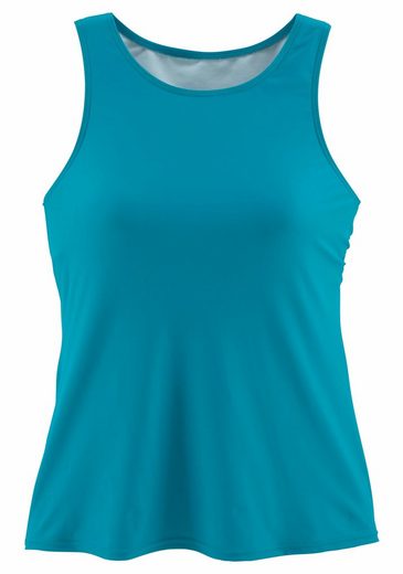 LASCANA Bade-Shirt mit Unterbrustgummi mehr Verkauf