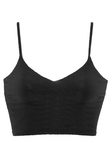 SUNSEEKER Crop-Bikini-Top Loretta mit Strukturmuster mehr Rabatt