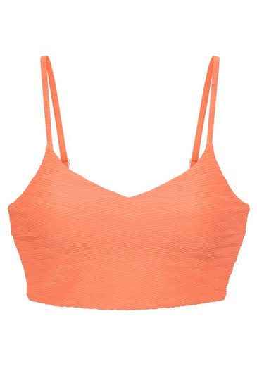 SUNSEEKER Crop-Bikini-Top Loretta mit Strukturmuster mehr Günstig kaufen