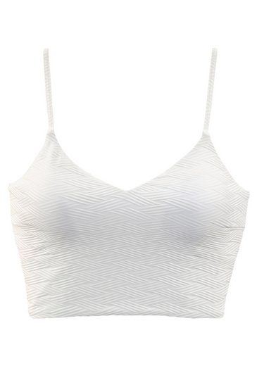 SUNSEEKER Crop-Bikini-Top Loretta mit Strukturmuster mehr Günstig kaufen