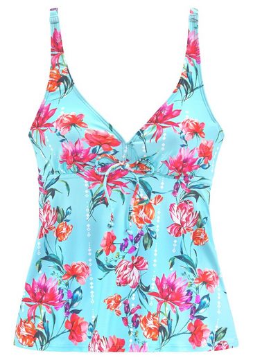 SUNSEEKER Bügel-Tankini-Top Modern mit Blumendruck mehr Flash Sale