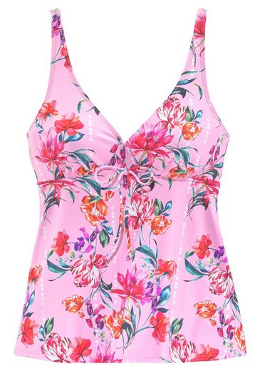SUNSEEKER Bügel-Tankini-Top Modern mit Blumendruck mehr Flash Sale