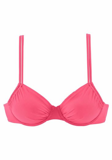 BUFFALO Bügel-Bikini-Top Happy seitlich zu raffen mehr Online Shopping