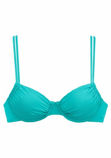 BUFFALO Bügel-Bikini-Top Happy seitlich zu raffen mehr Online Shopping