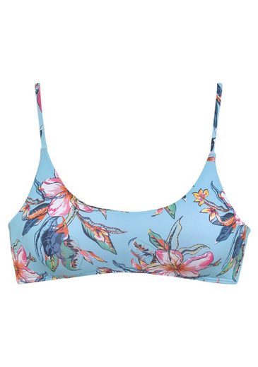LASCANA Bustier-Bikini-Top Malia mit tropischem Print mehr Vatertagsangebot