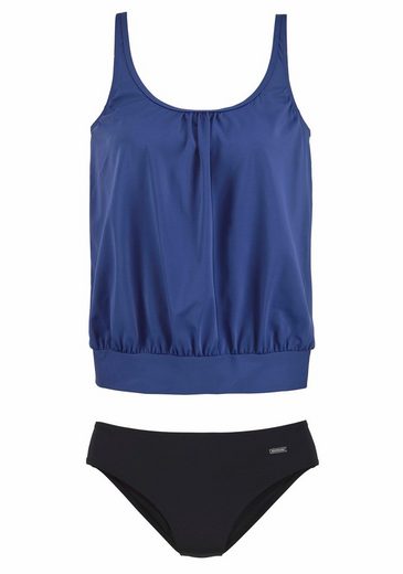 LASCANA Oversize-Tankini Miederverstärkung am Cup, Unterbrustgummi rundum, verstellbare Träger mehr Heißer Verkauf