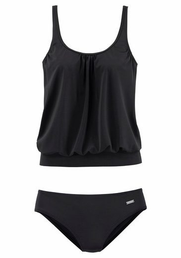 LASCANA Oversize-Tankini Miederverstärkung am Cup, Unterbrustgummi rundum, verstellbare Träger mehr Heißer Verkauf
