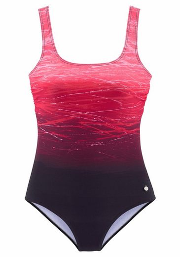 LASCANA Badeanzug mit Batikprint und Shaping-Effekt mehr Zeitlich begrenztes Angebot