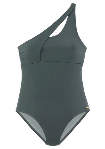 BRUNO BANANI Badeanzug mit asymmetrischem Schnitt mehr Bestseller
