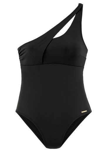 BRUNO BANANI Badeanzug mit asymmetrischem Schnitt mehr Bestseller