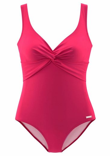 LASCANA Badeanzug mit Shaping-Einsatz vorn, eingearbeitete Softcups, mit Raffungen mehr Letzte 3 Tage