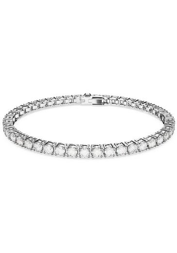 SWAROVSKI Tennisarmband Matrix, Rundschliff mit Swarovski® Kristall mehr Zeitbegrenzte Promotion