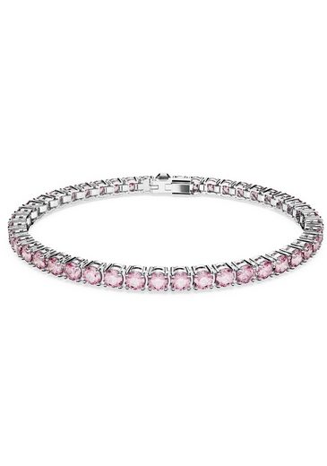 SWAROVSKI Tennisarmband Matrix, Rundschliff mit Swarovski® Kristall mehr Zeitbegrenzte Promotion